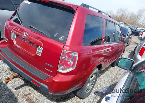 2006 Honda Pilot Ex-L z USA, uszkodzony, nr VIN 5FNYF18576B023812